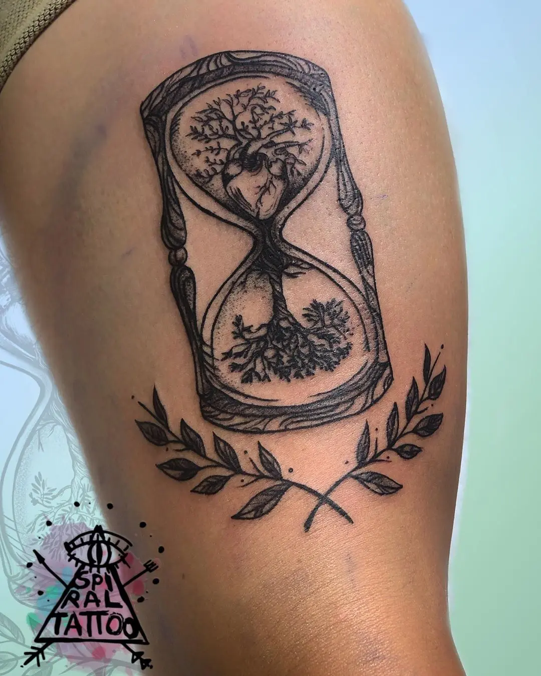 Galerías de Tatuajes Increíbles 100 Sofía Spiral 2020.07.24 Tempus Fugit🦋 El tiempo vuela como las nubes como las naves como las sombra