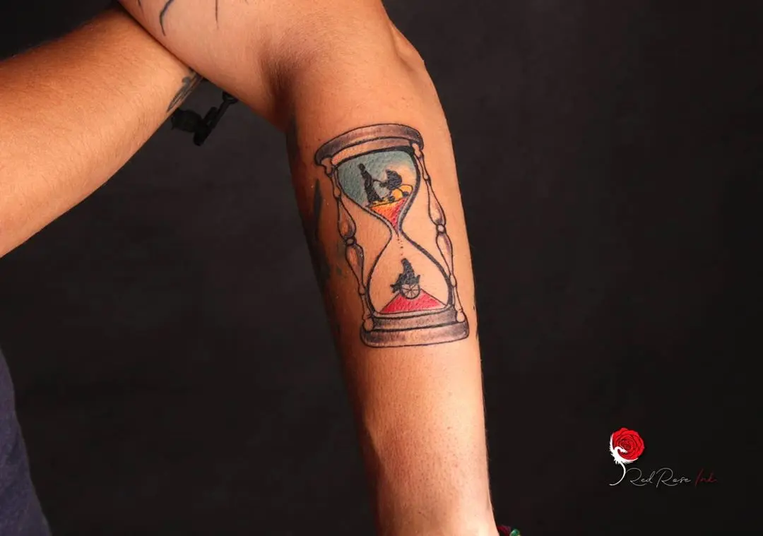Galerías de Tatuajes Increíbles 43 by Jowy Khoury × Tattoos 2020.08.01 sandclock ⏳ . . .precioustime . .11500 LBP storyofherlife redroseink re