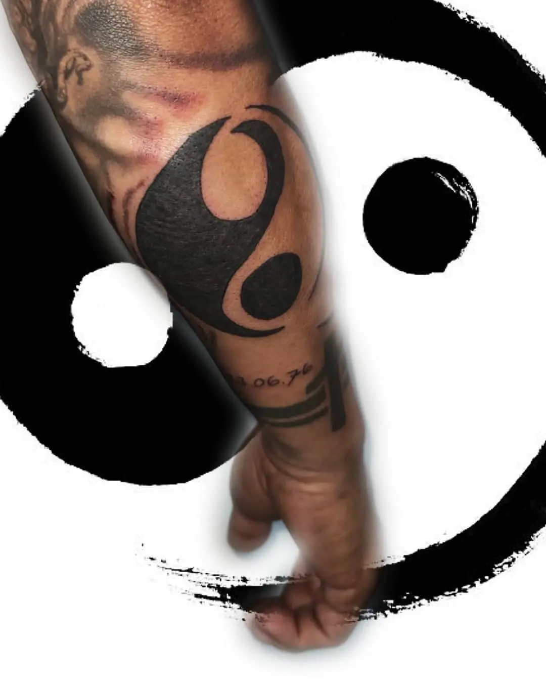 Galerías de Tatuajes Increíbles 25 cynthia ramos carrillo 2020.09.09 ☯ Ying Yang ☯ yinyang yingyangtattoo