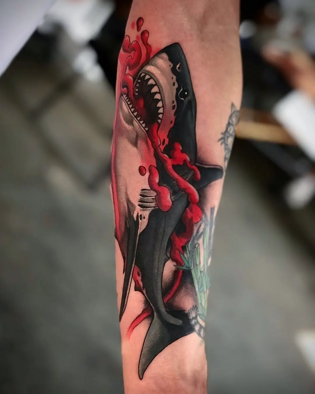 Galerías de Tatuajes Increíbles 20 SHAWN WILL 2020.10.09 🦈 @reddaggerdowntown @defiantaftercare reddaggertattoo reddagger reddagger