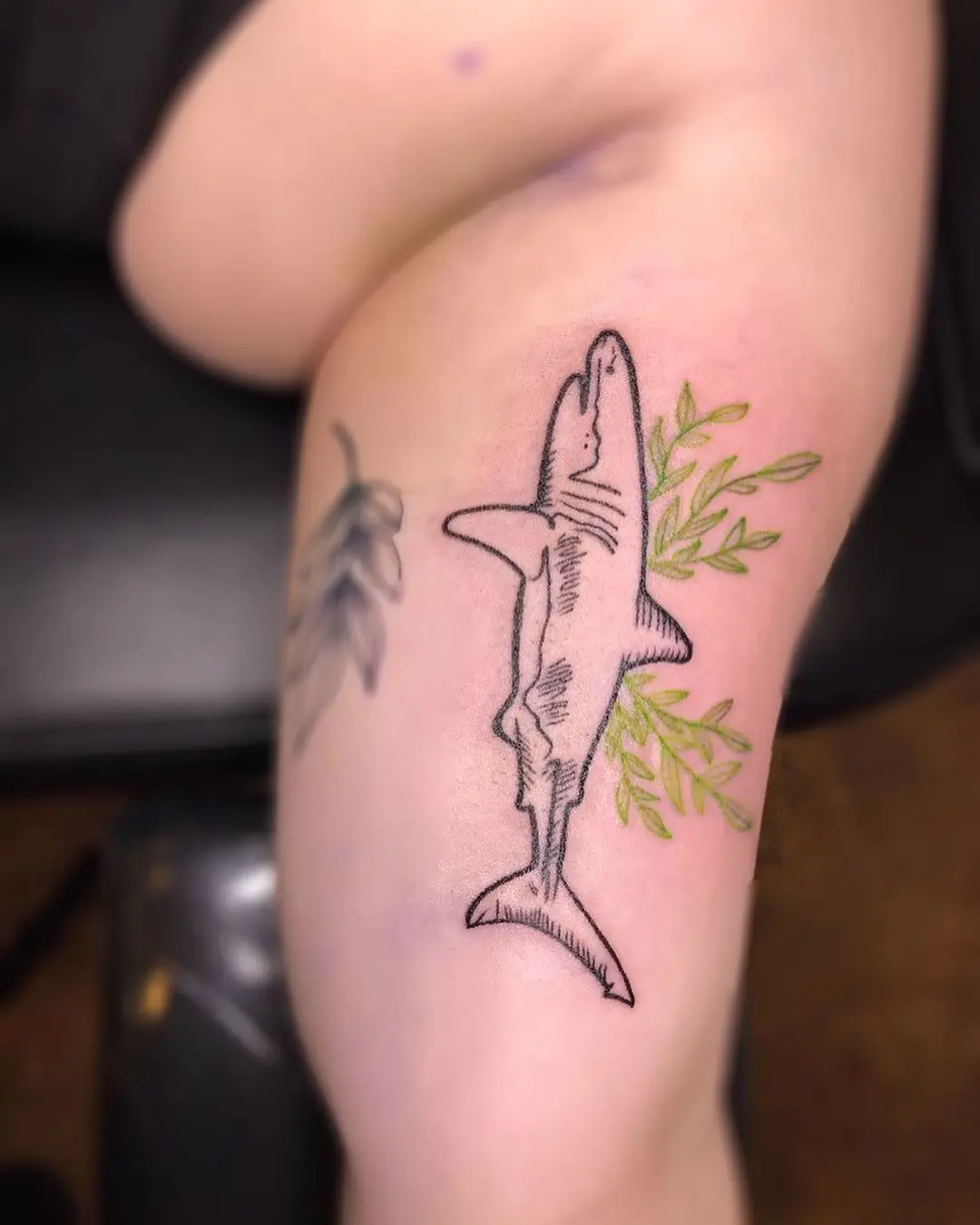 Galerías de Tatuajes Increíbles 15 Tattoos And Handmade Goods 2020.10.10 2 of 2 🦈🦈🦈 Client design • • • • • shark sharktattoo tats atlanta atlantatatto
