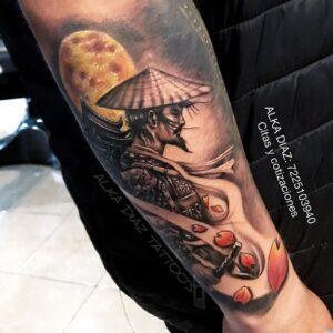 Tatuaje Samurái: 73 Ideas Imperiales 8 samurai tattoo