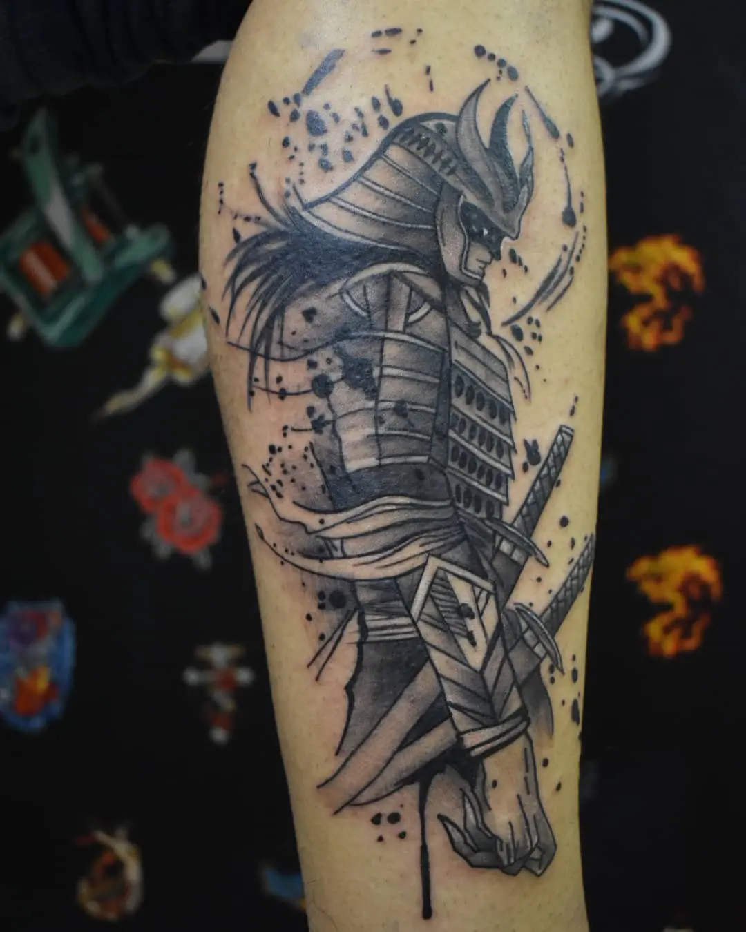 Galerías de Tatuajes Increíbles 16 David Forero Tattoo Artist🛸 2019.09.11 ⚔Samurai⚔ 🔥Espero les guste mi trabajo🔥 recuerden que me encuentro en COTA Cu