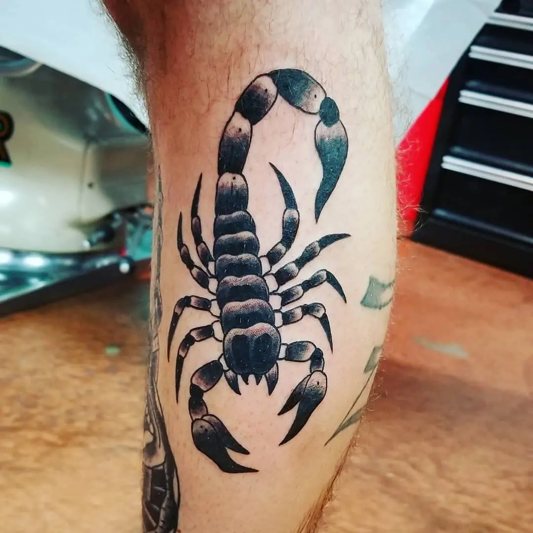Galerías de Tatuajes Increíbles 58 𝕯𝖗𝖆𝛋𝖊 𝖂𝖎𝖑𝖉𝖊𝖗 2020.12.12 Cool scorpion for @riester93 Thanks for coming in dude tattoo tatt