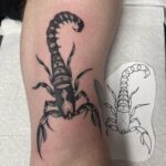 escorpion tatuaje