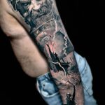 tatuaje de rayos