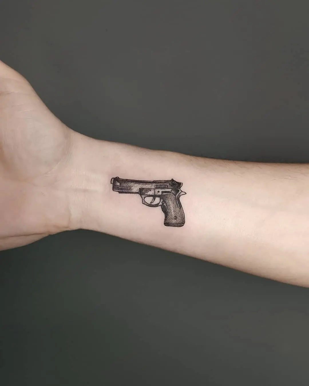Тату Вінниця Tattoo master 2021.01.27 1 of 2 Легальна зброя😏 ⠀ Запис і консультація в direct 📱 green elf tattoo tattooart