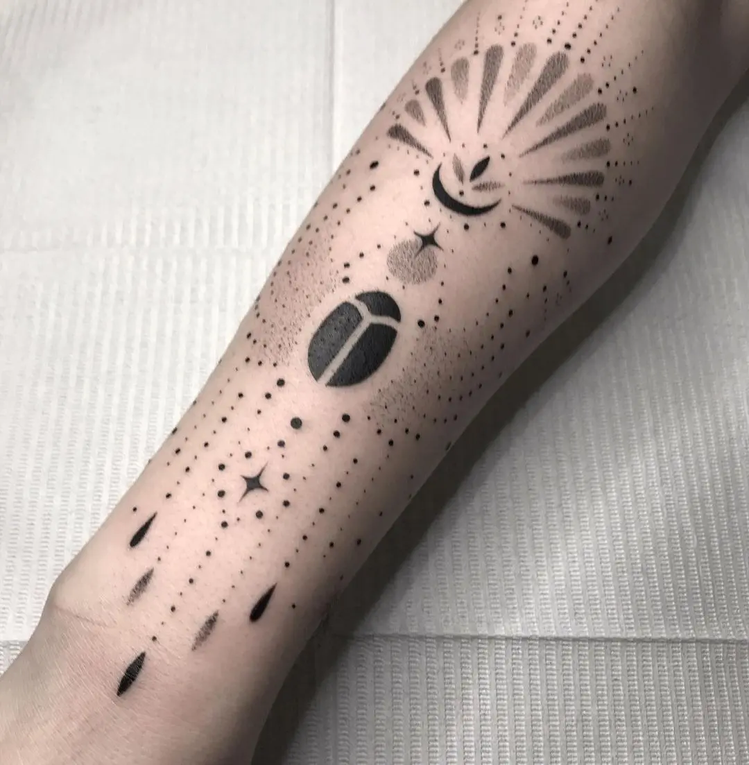 Galerías de Tatuajes Increíbles 4 ✷ Madame Luw ✷ 2021.01.31 Le scarabée amulette de Sonia ✨🪲✨ Please do not CO