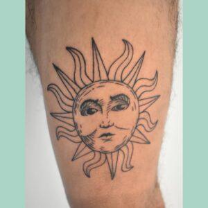 Tatuajes de Sol: 64 Ideas para tatuarte 11 sol tattoo