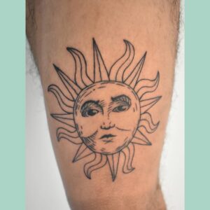 Tatuajes de Sol: 64 Ideas para tatuarte 9 sol tattoo