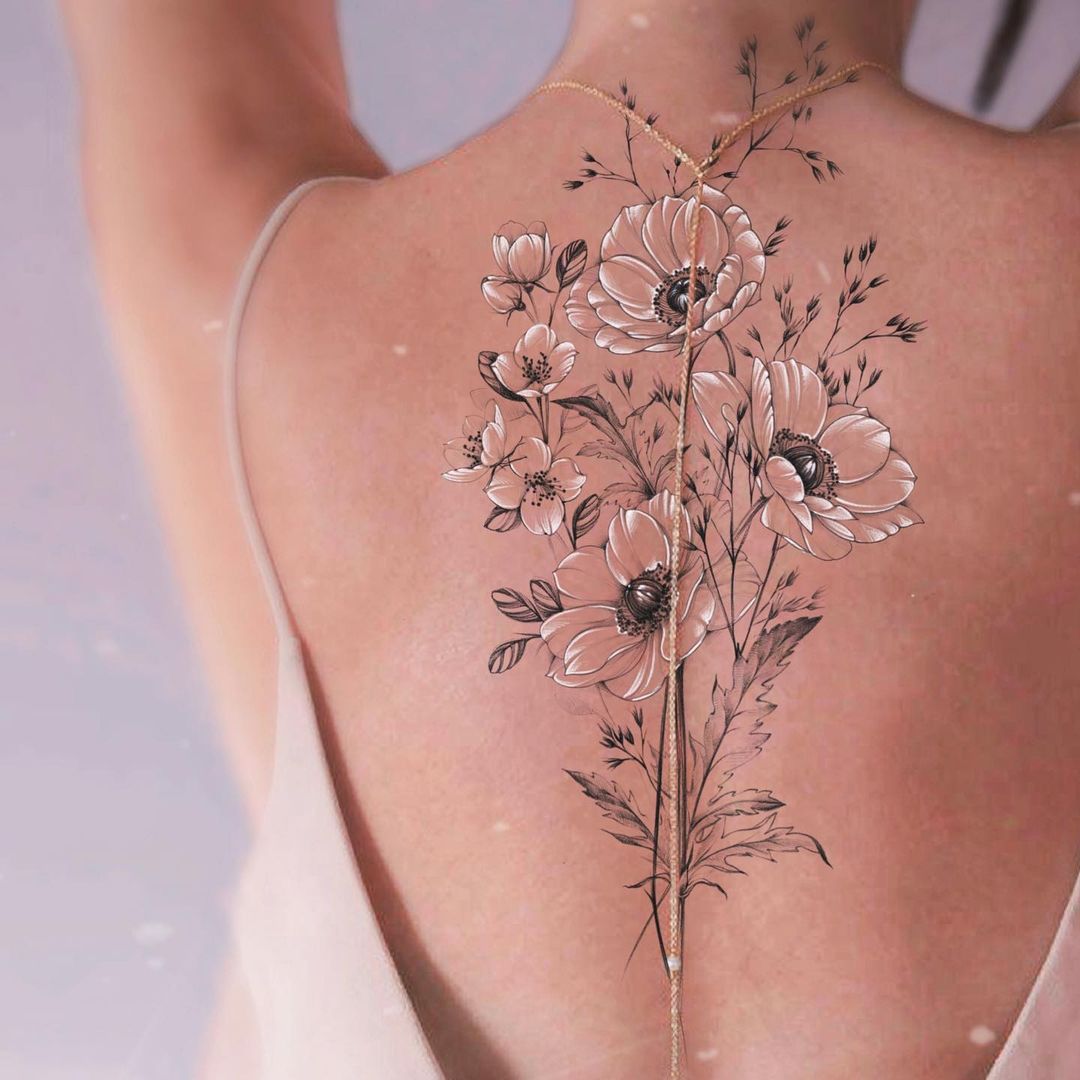 40 Prettiest Cherry Blossom Tattoo Design Ideas with Meaning