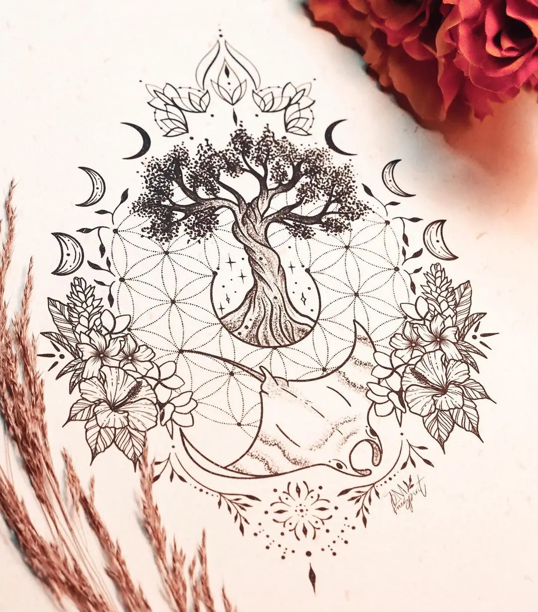 Galerías de Tatuajes Increíbles 7 𝐌𝐚𝐧𝐨𝐧 𝐙 HOLISTIC Λ RTIST 2021.02.13 ❝ 𝘚𝘰𝘮𝘦𝘵𝘪𝘮𝘦𝘴 𝘵𝘩𝘦 𝘶𝘯𝘪𝘷𝘦𝘳𝘴𝘦 𝘵𝘦𝘭𝘭𝘴 𝘺𝘰𝘶 𝘯𝘰... 𝘚𝘰 𝘸𝘩