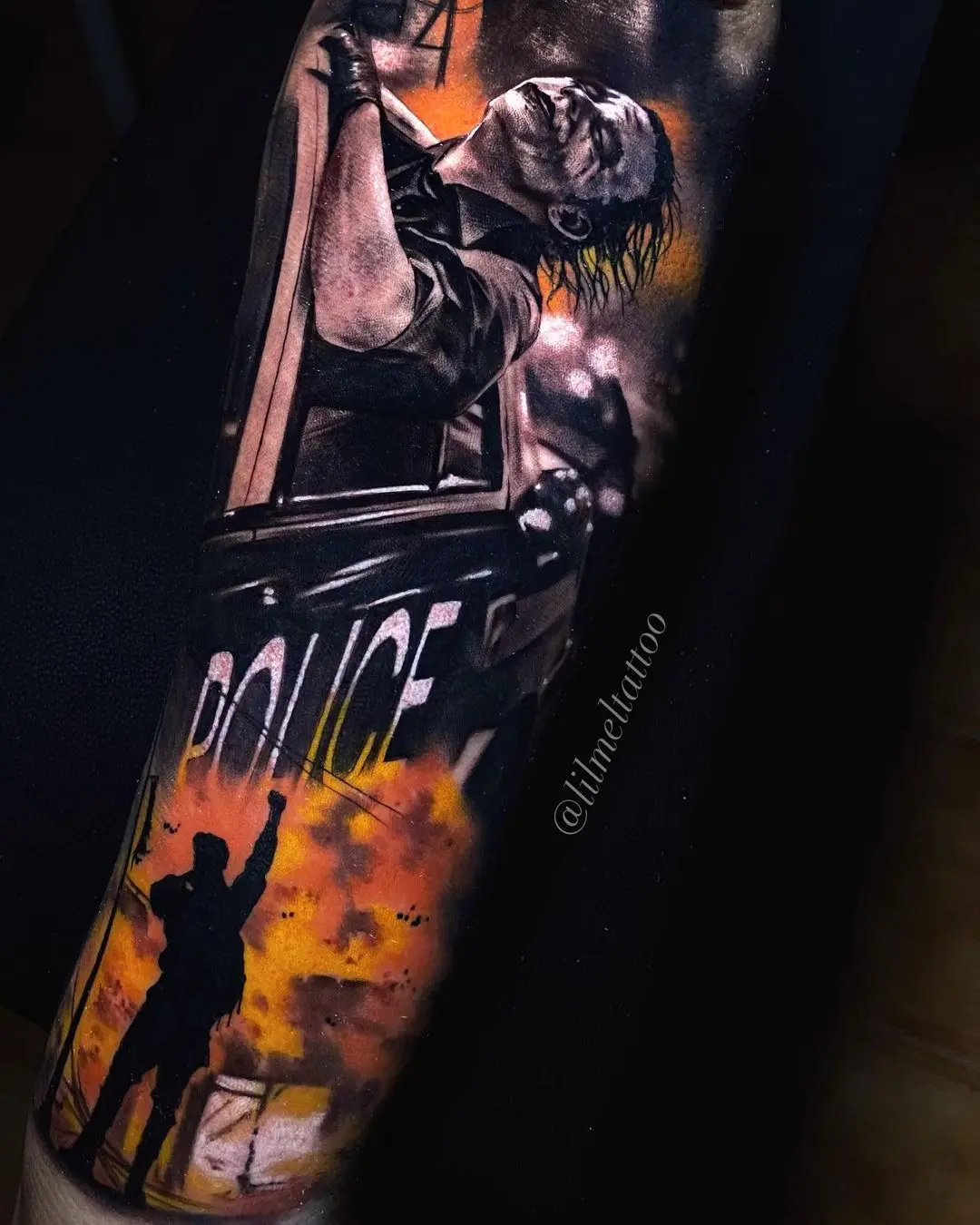 Galerías de Tatuajes Increíbles 5 𝕷𝖎𝖑 𝕸𝖊𝖑𝖈𝖔𝖒 𝖈𝖈 2021.03.30 joker jokermovie jokertattoo 💉 @lilmeltattoo . @nuclearwhiteink @cheyenne
