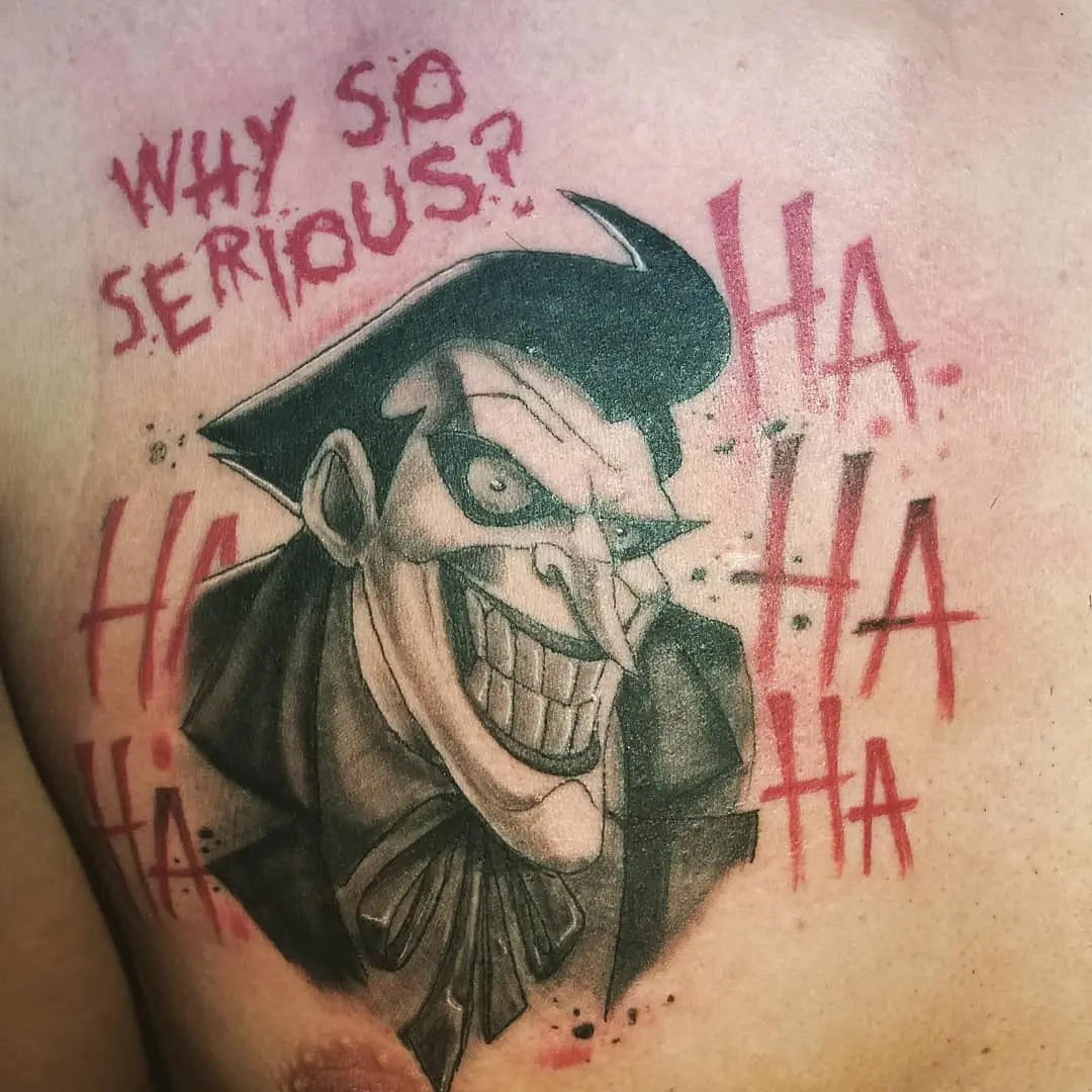 Galerías de Tatuajes Increíbles 6 𝖀𝖟𝖚𝖑 𝕴𝖓𝖐 𝕿𝖆𝖙𝖙𝖔𝖔 2021.03.26 Tatuaje paralelo amigo @sosafelipe jokertattoos comicstattoo