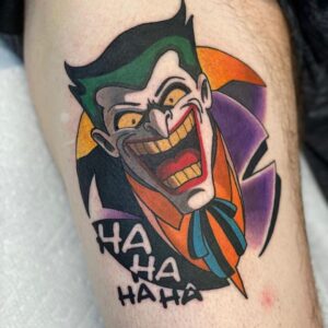 55 Tatuajes del Joker (Personaje de Batman) 12 tatuaje joker