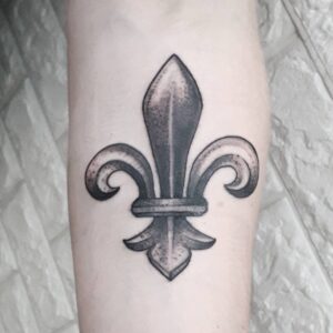 Tatuaje Flor de Lis: 70 Impresionantes 4 flor de lis tatuaje