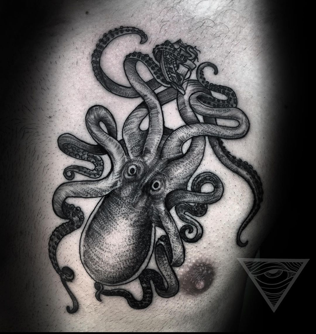 ≫ 51 Kraken Tattoos (The Underwater Monster) | Los Mejores Tatuajes