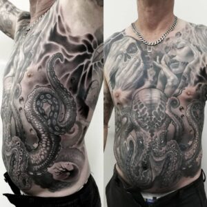 diseños Tatuajes de Kraken