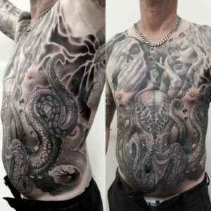 diseños Tatuajes de Kraken