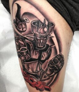 tatuaje de mazinger z