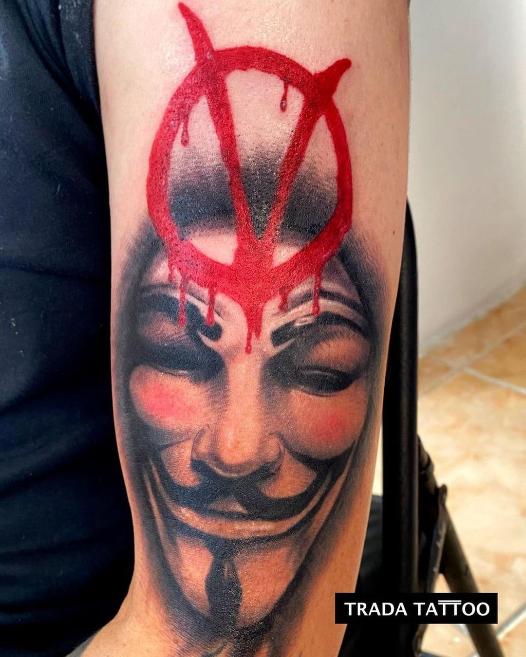 95 Tatuajes V de Vendetta 1 tattoo v de vendetta