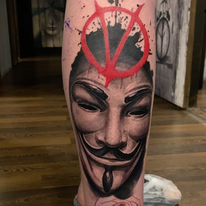 ≫ 95 V for Vendetta Tattoos | Los Mejores Tatuajes