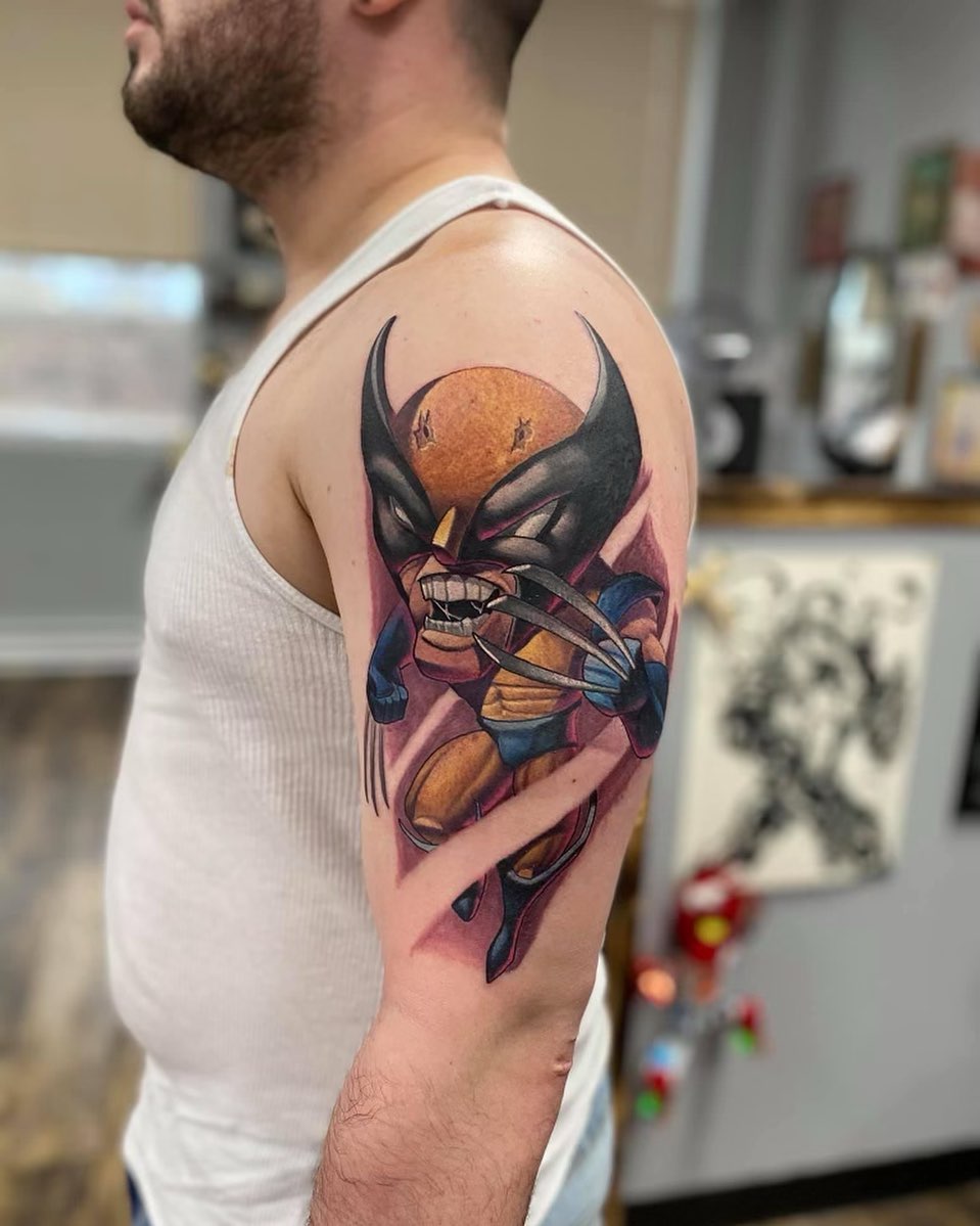 ≫ 74 Cool Wolverine Tattoos