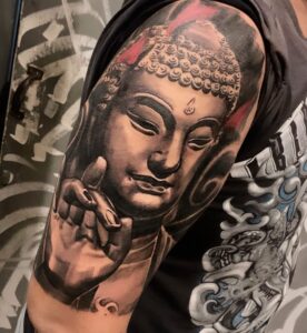 La belleza y significado de los tatuajes de Buda 7 tatuaje de buda