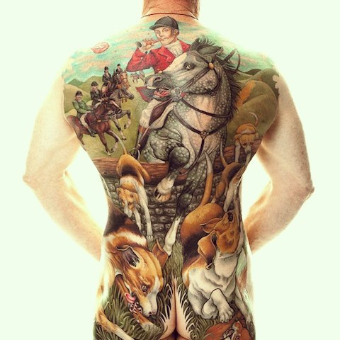 Arte corporal de los cazadores: 96 Fotos de tatuajes inspirados en la caza 1 unknown 12783480 968755656537394 1429698673 n