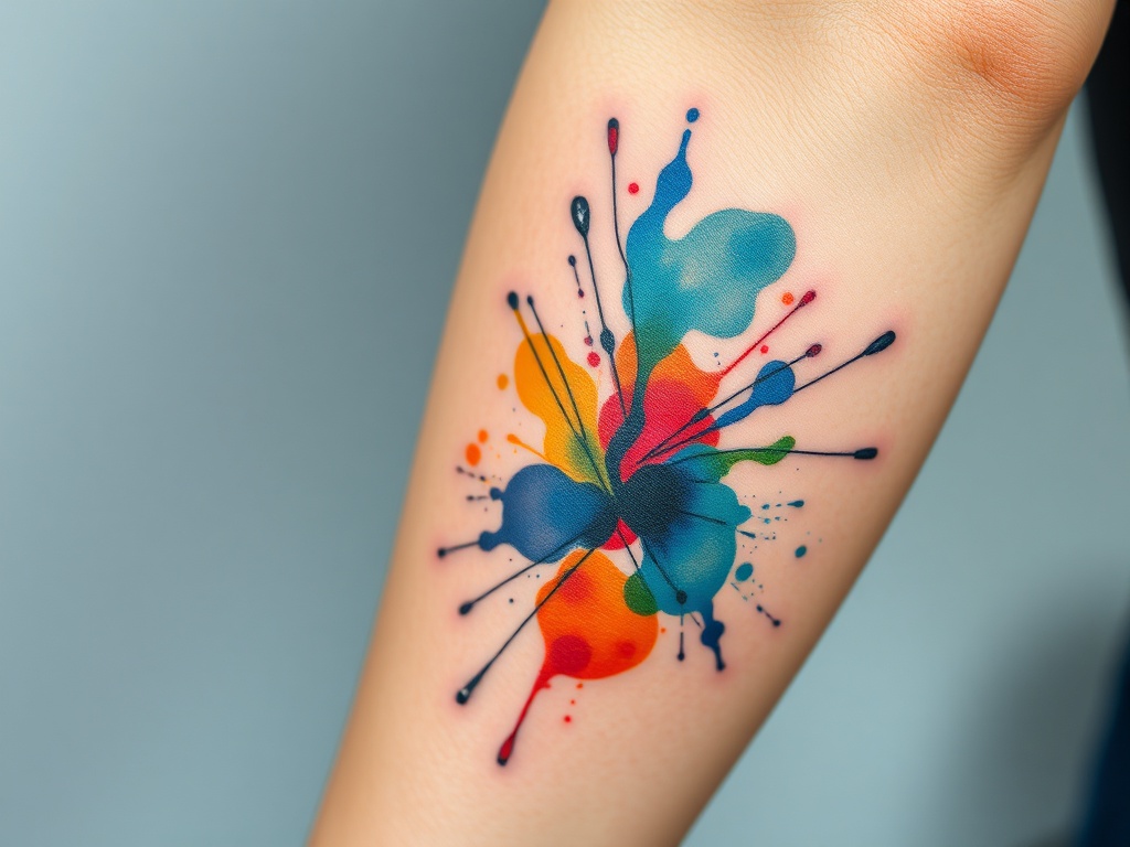 Tatuaje acuarela Alicante