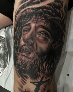 Jesus Christ tattoos