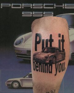 car tattoo