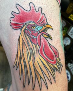 84 Tatuajes de gallos: arte y simbolismo 11 tatuajes de gallos