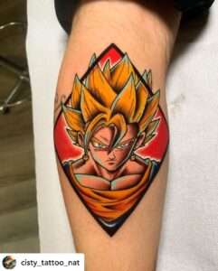 Descubre los tatuajes más épicos inspirados en Dragon Ball 12 tatuajes dragon ball