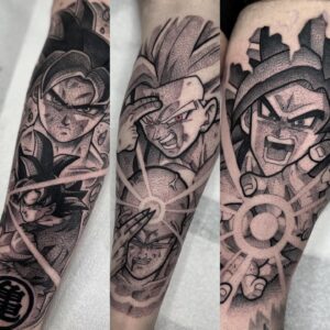 tatuajes dragonball