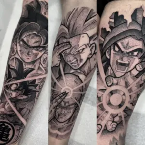 Descubre los tatuajes más épicos inspirados en Dragon Ball 143 tatuajes dragonball