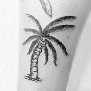 pam tree tattoo