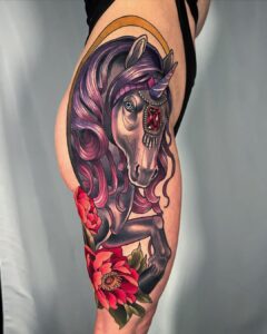 unicorn tattoo