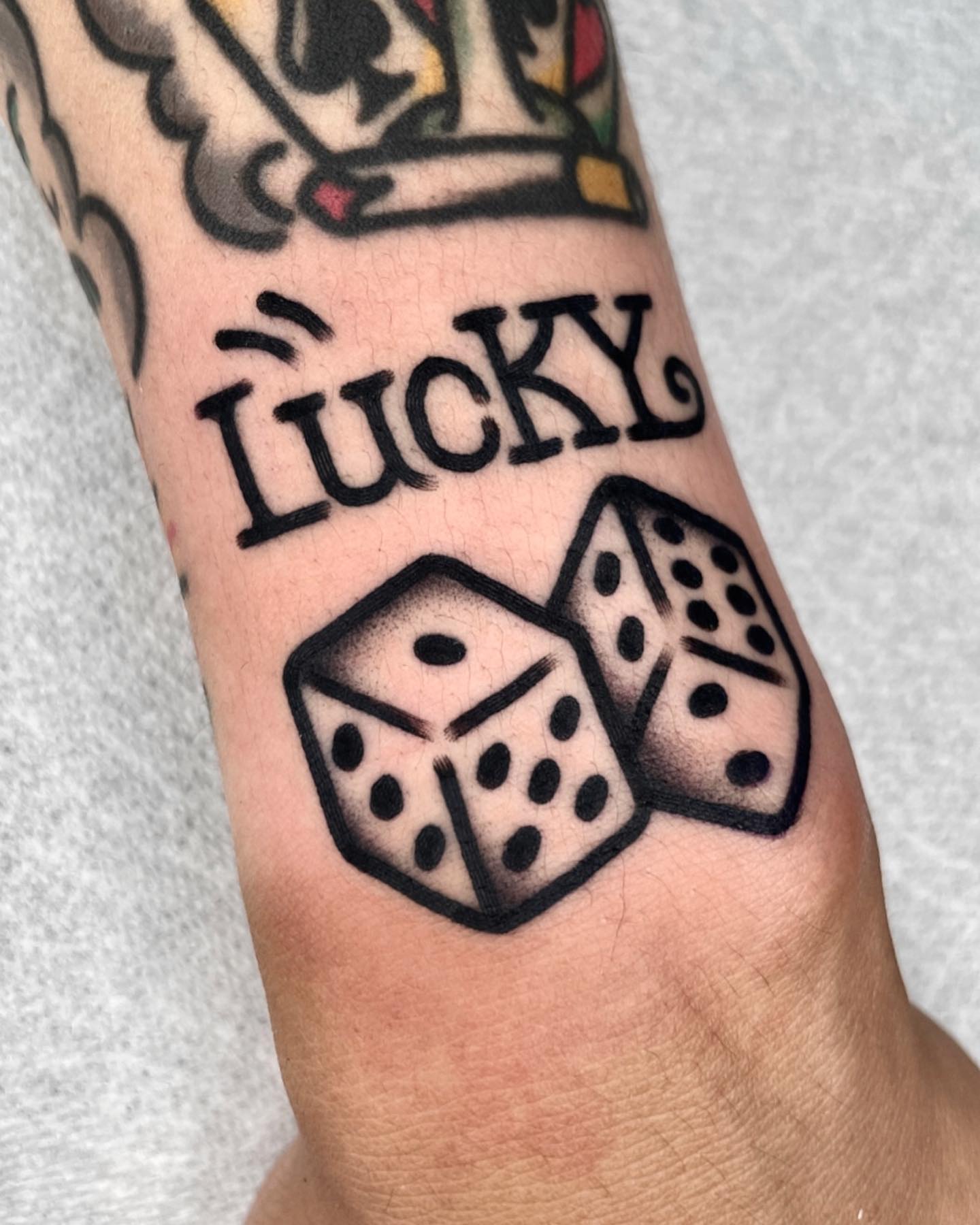 Dice Tattoos: Meanings and Unique Designs 3 dice tattoos
