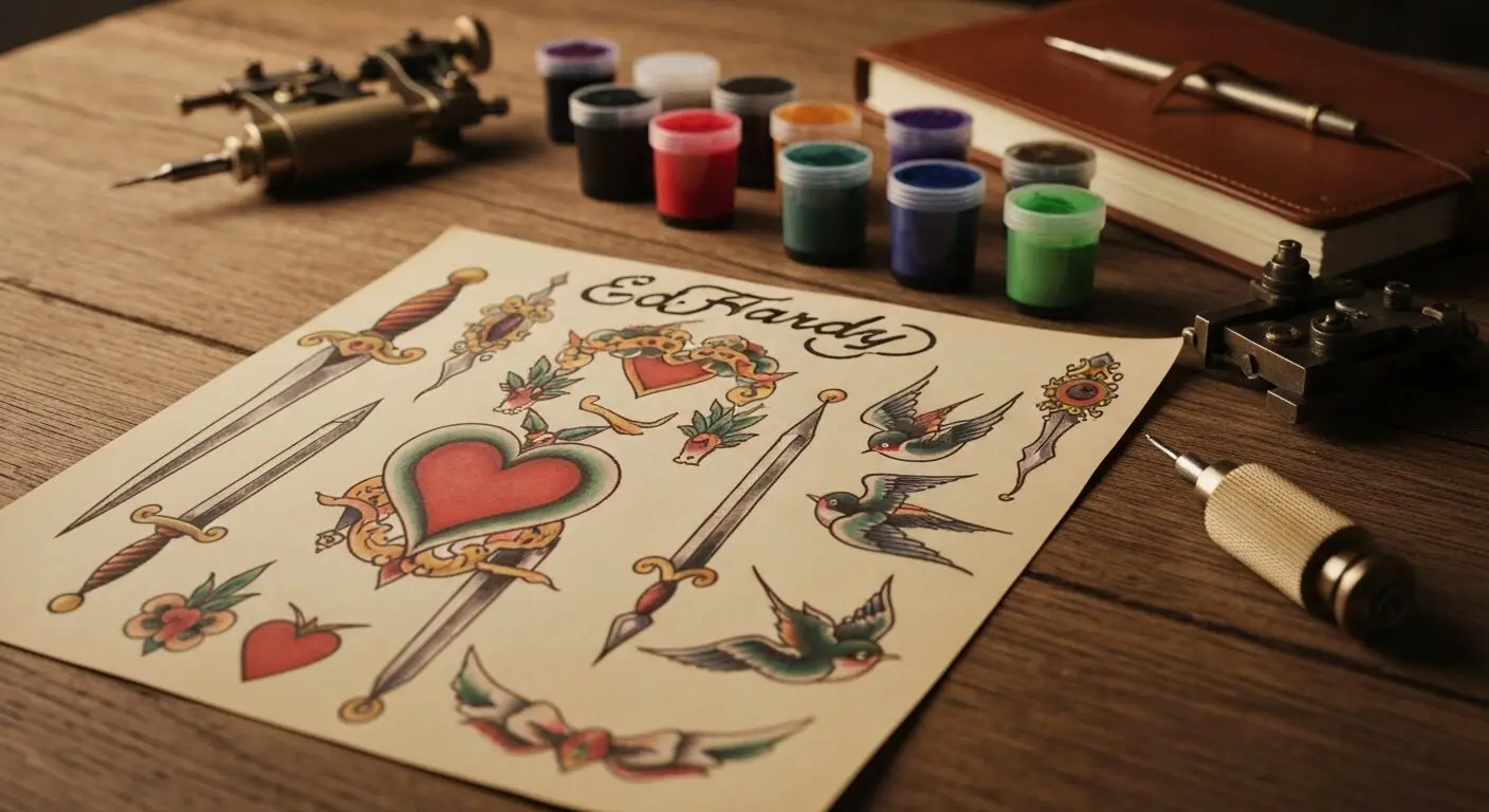 Ed Hardy y Bershka: El regreso del tatuaje old school a la moda