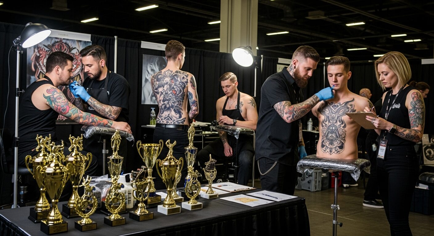 Tattoo Contests: Cómo Funcionan y Cómo Ganar 3 Tattoo Contests: Cómo Funcionan y Cómo Ganar