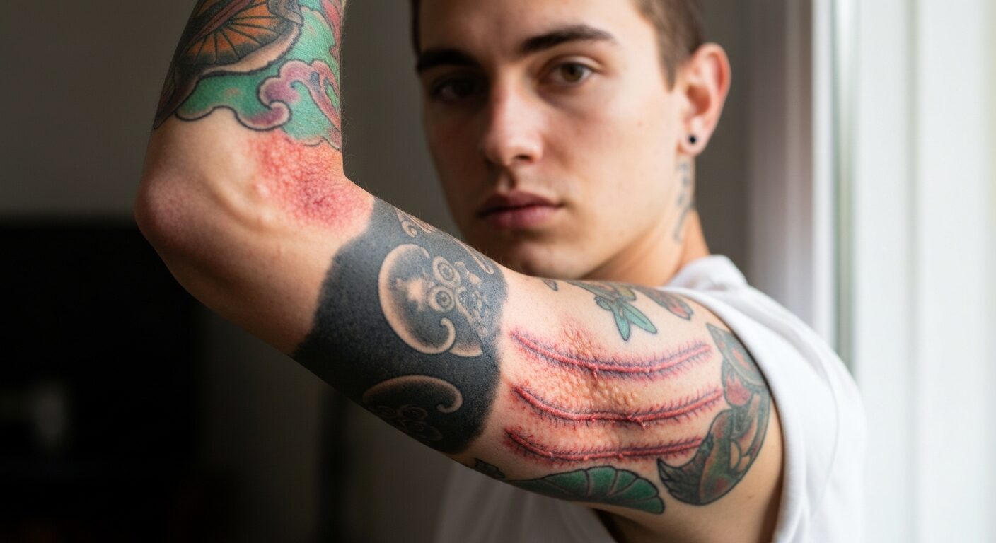 Tatuajes de Machine Gun Kelly: riesgos y efectos secundarios reales 3 Tatuajes de Machine Gun Kelly: riesgos y efectos secundarios reales