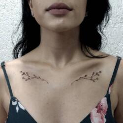 90 Clavicle Tattoos 24 3162714649