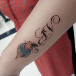 90 Tatuajes Con Iniciales de Varias Tipografías 6 203967694