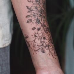 49 Apple Blossom Tattoos 6 864269332