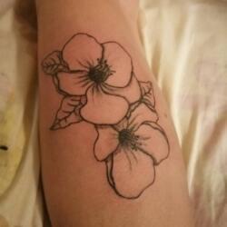 49 Apple Blossom Tattoos 3 1237209612