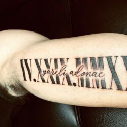 60 Tatuajes de Números Romanos 18 1114658542