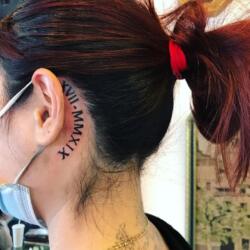 60 Tatuajes de Números Romanos 10 3525394997