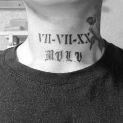 60 Tatuajes de Números Romanos 4 65907077