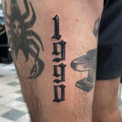 85 Tatuajes de Números 25 2831560092